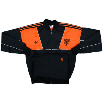 1988-89 Dundee United adidas Chándal - 8/10 - (S)
