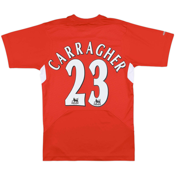 2005-06 Liverpool CL Home Shirt Carragher #23 - 5/10 - (S)