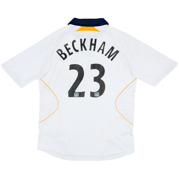 2007-08 LA Galaxy Home Shirt Beckham #23 - 5/10 - (L)
