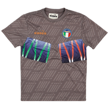 2013 Italy '1990' adidas Retro Home Shirt - 7/10 - (S)