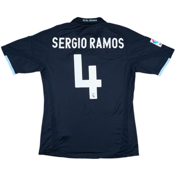 【ramos】 2012-13 Real Madrid CL Third Shirt Sergio Ramos #4 - 8/10 - (M)