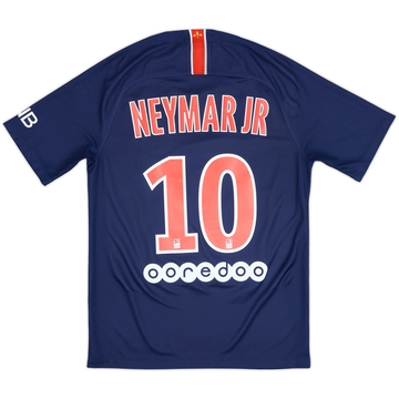 2018-19 Paris Saint-Germain Home Shirt NeymarJr #10 - 8/10 - (S)