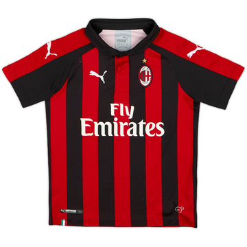 2018-19 AC Milan Home Shirt - 7/10 - (S.Boys)