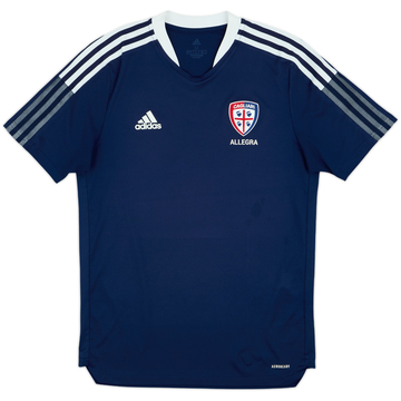 2020-21 Cagliari adidas Training Shirt - 9/10 - (M)