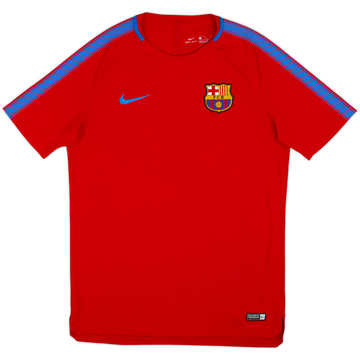 2017-18 Barcelona Nike Training Shirt - 6/10 - (L)