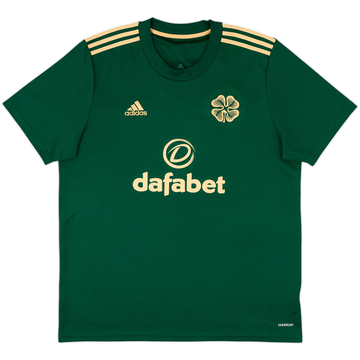 2021-22 Celtic Away Shirt - 8/10 - (XL)