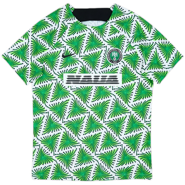2022-23 Nigeria Nike Pre-Match Training Shirt - 8/10 - (M)