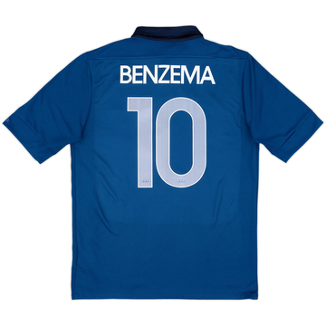 フランス代表 BENZEMA 10 シャツ 2011-12 France Home Shirt Benzema #10 - 8/10 - (S)