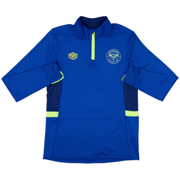 2022-23 Brentford Umbro 1/4 Zip Drill Top - 9/10 - (M)