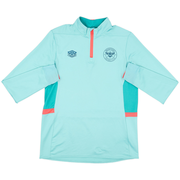 2023-24 Brentford Umbro 1/4 Zip Drill Top - 8/10 - (L)