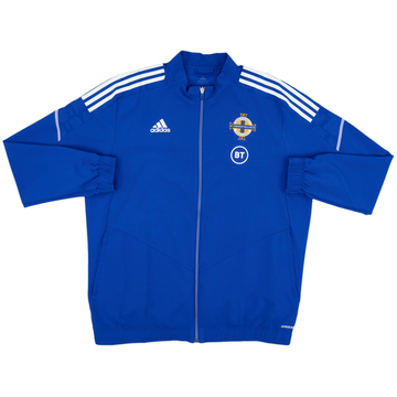 2021-22 Irlanda del Norte adidas Chaqueta de chándal - 10/10 - (XL)