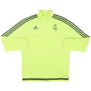 Top de entrenamiento con cremallera de 1/4 adidas del Real Madrid 2015-16 - 7/10 - (M)
