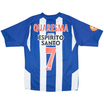 2005-06 Porto Home Shirt Quaresma #7 - 6/10 - (L)