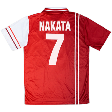 1998-99 Perugia Home Shirt Nakata #7 - 9/10 - (S)