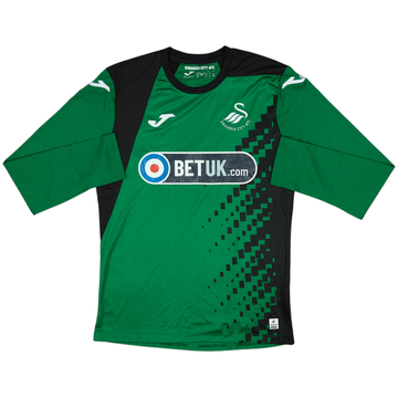 2018-19 Swansea GK Shirt - 8/10 - (S)