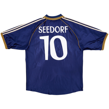 1998-99 Real Madrid Away Shirt Seedorf #10 - 8/10 - (XL)