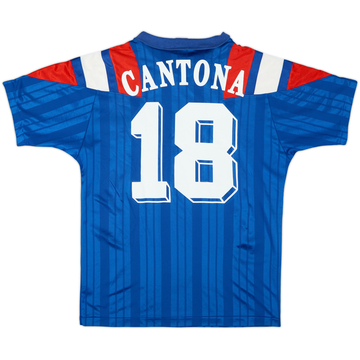 1992-94 France Home Shirt Cantona #18 - 8/10 - (L)