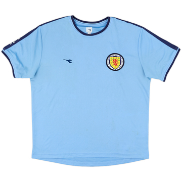 2003-04 Scotland Diadora Training Shirt - 4/10 - (L)