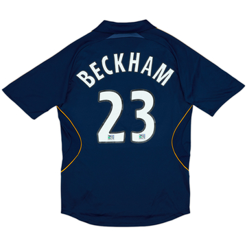 LA Galaxy BECKHAM 23 シャツ 2007-08 LA Galaxy Away Shirt Beckham #23 (XXL)