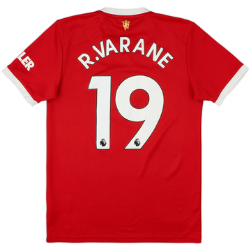 2021-22 Manchester United Third Shirt R.Varane #19 - 8/10 - (S)