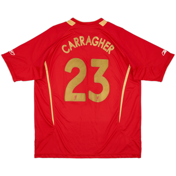 2005-06 Liverpool CL Home Shirt Carragher #23 - 5/10 - (S)
