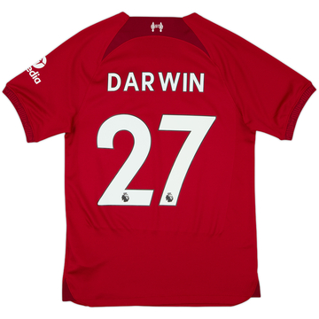 2022-23 Liverpool Third Shirt Darwin #27 - 9/10 - (L)