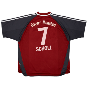 2001-02 Bayern Munich Home Shirt Zickler #21 - 7/10 - (M)