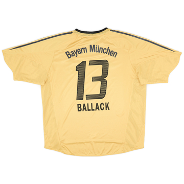 2004-05 Bayern Munich Player Issue CL Shirt Ballack #13 (XL)
