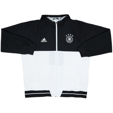 Chaqueta de chándal con capucha adidas de Alemania 2016-17 - 7/10 - (XXL)