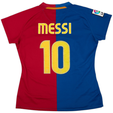 2008-09 Barcelona Home Shirt Messi #10 - 6/10 - (L)