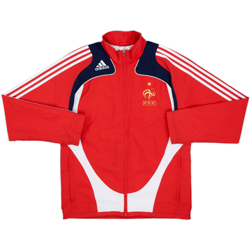 Chaqueta de chándal adidas de France 2008-09 - 6/10 - (S)