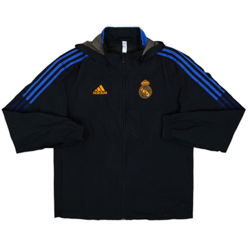 Chaqueta de chándal con capucha adidas del Real Madrid 2021-22 - 5/10 - (S)