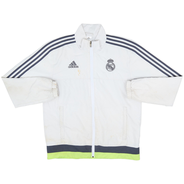 ウェア adidas Real Madrid Anthem Jacket 2015-16 adidas Real Madrid CF Men's Anthem Jacket – Soccer Maxx
