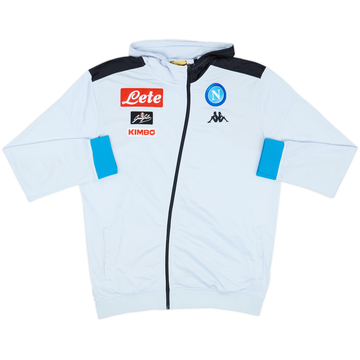 2020-21 Napoli Kappa Hooded Track Jacket - 6/10 - (M)