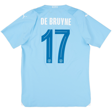 新着商品 2023-24 Manchester City Third Shirt De Bruyne #17 ウェア