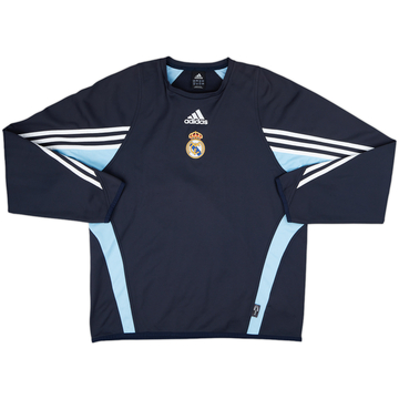 2003-04 Real Madrid adidas Sweat Top - 8/10 - (L)