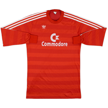 1984-89 Bayern Múnich Camiseta de local Manga Larga - 7/10 - (L)