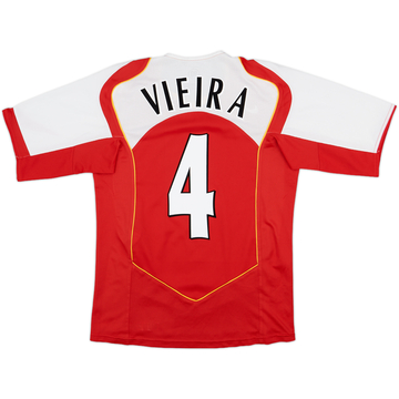 ご自宅用限定お買い得品 - #7 Pires Shirt Home Arsenal 2004-05 8/10 (L) - ウェア