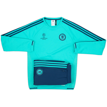 2006-07 Chelsea adidas Full Tracksuit - 6/10 - (M)
