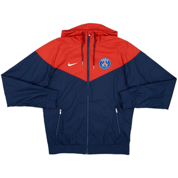 2017-18 Paris Saint-Germain Nike Hooded Track Jacket - 8/10 - (S)