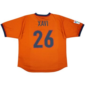 2000-01 Barcelona Home Shirt Xavi #16 - 6/10 - (XXL)