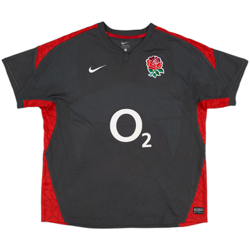 ウェア 90-00s NIKE TEAM England Rugby Jersey XL ENGLAND TEAM RUGBY UNION SHIRT JERSEY NIKE 2003 2004 PLAYER