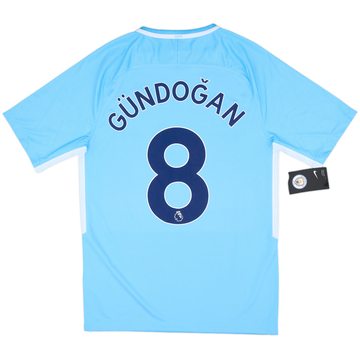 1989-91 Manchester City Home Shirt - 8/10 - (S)
