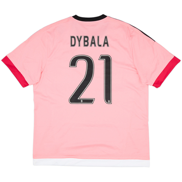 2015-16 Juventus Third Shirt Dybala #21 - 6/10 - (L)