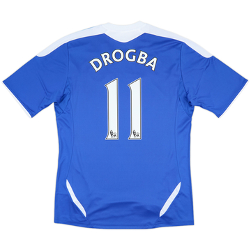 Chelsea FC Drogba 11番シャツ 2011-12 Chelsea Home Shirt Drogba #11 - 8/10 - (S)