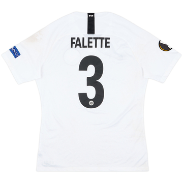 2018-19 Eintracht Frankfurt Match Worn Europa League Away Shirt Falette #3