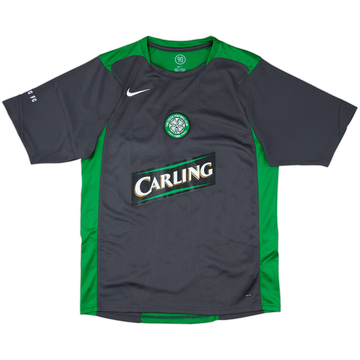 05/06 セルティック　アウェイ　No.25 NAKAMURA 2005-06 Celtic Away L/S Shirt Nakamura #25 - 10/10 - (XXL)