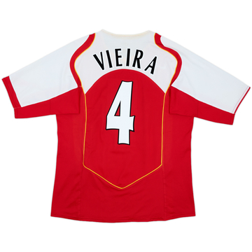 20-60代 人気ファッションブランド Home Arsenal 2004-05 Shirt (L) - 8/10 - #7 Pires ウェア