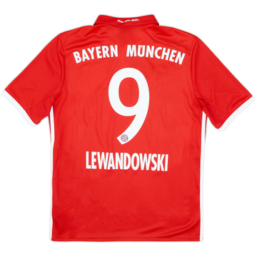 Camiseta de local del Bayern Munich 2016-17 Lewandowski #9 - 6/10 - (XL.Niños)