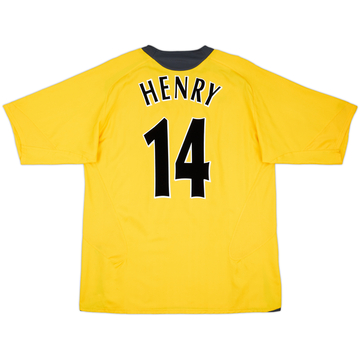 2005-06 Arsenal Home Shirt Henry #14 - 8/10 - (L)